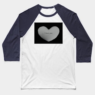 I love you Heart Baseball T-Shirt